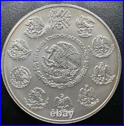 2014 2 oz Silver Mexican Libertad Key Date Low Mintage only 9,000 SKU# 2014QTY2