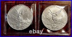 2014 Mexican Silver Libertad 1 ounce x 4 coins, Low Mintage, Low Price 4 Ounces