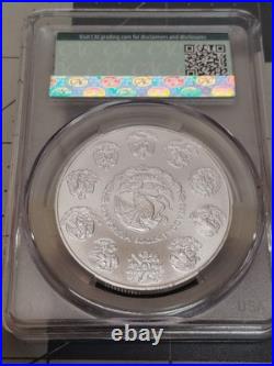 2014 Mexico 1 oz Silver Libertad Graded CAC MS68 Beautiful Coin