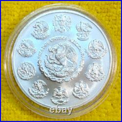 2015 2 oz Silver Libertad 2 Onzas Plata Pura Bullion Coin in Capsule Mexico Coin 2015 2 oz Silver Libertad 2 Onzas Plata Pura Bullion Coin in Capsule Mexico Coin