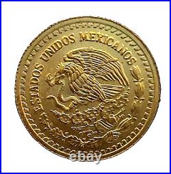 2015 Mexican 1/10 oz Gold Libertad Coin. 999 Fine Silver