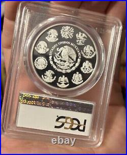 2015 Mexican Libertad Proof 70! Rare Flag Label