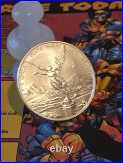 2015 Mexico 1 oz Silver Libertad 999 Fine Uncirculated Low Mint Mark ON