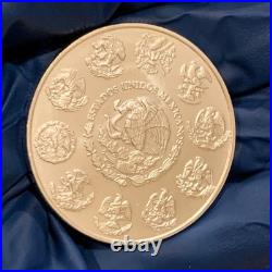 2015 Mexico 1oz Silver Libertad. 999 Fine Plata Pura in a Capsule