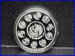 2015 Mexico 2 oz. 999 Silver Onza Proof Libertad- Mintage of only 1300