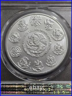 2015 Mexico Libertad 1 Oz. 999 Fine Silver PCGS MS70 Mexican Flag Label