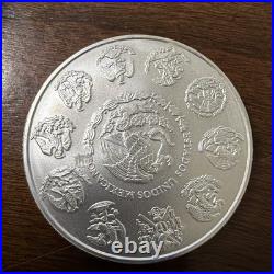 2015 Mo Mexico Libertad 1 Onza Plata Pura 1 Troy oz. 999 Fine Silver Coin BU