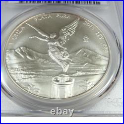 2015 Mo PCGS MS70 MEXICO 1 oz Silver Libertad Onza Coin #52601A