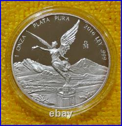 2016 1 oz Mexico Silver Libertad Proof Coin in Capsule Low Mintage 2016 1 oz Mexico Silver Libertad Proof Coin in Capsule Low Mintage