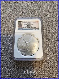 2016 Mexico 1 oz Silver Libertad NGC Early Releases MS 70