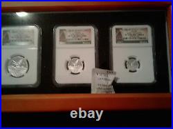 2016 Mexico Proof Silver Libertad Onza Set of 5 Coins NGC PF70 UC with Box