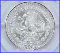 2016 Mo Mexico 1/2 Onza Silver Libertad MS69 PCGS Blue Label