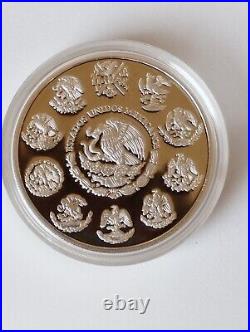 2017 2 oz Mexico Libertad. 999 Silver Proof Coin perfect