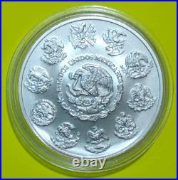 2017 2 oz Silver Libertad 2 Onzas Plata Pura Bullion Coin in Capsule Mexico Coin 2017 2 oz Silver Libertad 2 Onzas Plata Pura Bullion Coin in Capsule Mexico Coin