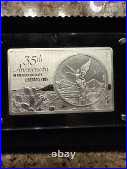 2017 35th Anniversary Of Mexican Silver Libertad Coin