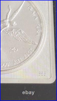 2017 35th Anniversary of the Mexican Libertad 3oz Silver Coin # 885 of 5000 2017 35th Anniversary of the Mexican Libertad 3oz Silver Coin # 885 of 5000