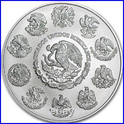 2017 Mexico 2 Oz Silver Libertad Bu Limited Mintage Coin