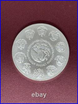 2017 Mexico Libertad Plata Pura Fine Silver Coin 1 Onza oz