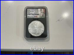2017 Mo Mexico 1 oz Silver Libertad NGC MS 70 Early Releases