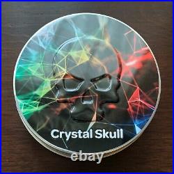2018 1 oz Colorized Libertad The Original Crystal Skull #1 / #048 of 500 LE