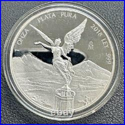 2018 1 oz Mexican Libertad. 999 Proof Silver Coin Mexico Silver Bullion 2018 1 oz Mexican Libertad. 999 Proof Silver Coin Mexico Silver Bullion