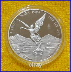2018 1 oz Mexico Silver Libertad Proof Coin in Capsule Low Mintage 2018 1 oz Mexico Silver Libertad Proof Coin in Capsule Low Mintage