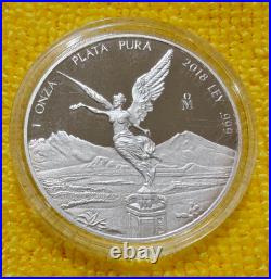 2018 1 oz Mexico Silver Libertad Proof Coin in Capsule Low Mintage 2018 1 oz Mexico Silver Libertad Proof Coin in Capsule Low Mintage