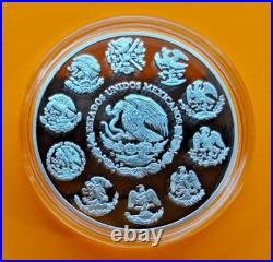 2018 2 oz Mexico Silver Libertad Proof Coin in Capsule Only 5000 Minted
