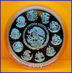 2018 2 oz Mexico Silver Libertad Proof Coin in Capsule Only 5000 Minted