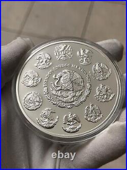 2018 5 oz Silver Mo Libertad Proof Coin FLAWLESS! No Milk
