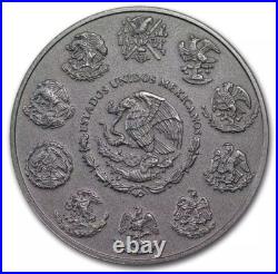 2018 Mexico 1 oz Silver Libertad Antiqued Finish COIN IN CAPSULE 2018 Mexico 1 oz Silver Libertad Antiqued Finish COIN IN CAPSULE