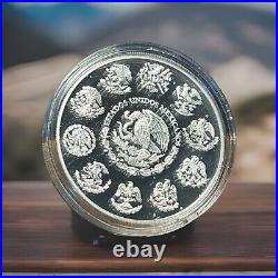 2018 Mexico 2 Onza Libertad Proof 2 oz. 999 Silver Coin 5000 Minted