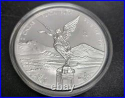 2018 Mexico 2 oz. 999 Silver Onza Proof Libertad In Original Capsule