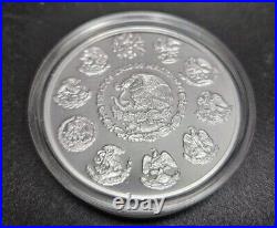 2018 Mexico 2 oz. 999 Silver Onza Proof Libertad In Original Capsule