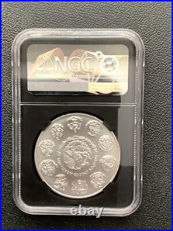 2018 Mexico Libertad 1 oz. 999 Silver NGC MS70 Early Releases