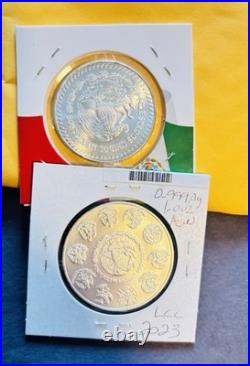 2018 México Silver Libertad 1 Oz -1982 México Silver Libertad 1 Oz
