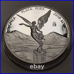 2018 Mo Mexico Libertad Onza 1 oz. 999 Silver Proof Low Mintage SKU-Q2536