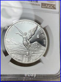 2018 Mo Mexico Libertad PF70 Ultra Cameo 1/2 Oz Silver Proof Onza Coin