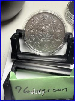 2018 Silver Mexican Libertad 2 Onza Antiqued (Very Rare, Only 2000 Minted)