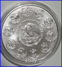 2019 1 oz. Mexican Libertads Lot of 4 In Capsules 999 Fine Silver, Low Mintage