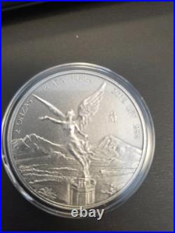 2019 2 onza Libertad Antiqued Super Rare Coin 2019 2 onza Libertad Antiqued Super Rare Coin