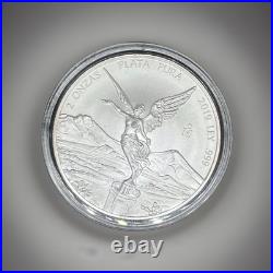 2019 Mexican Silver Libertad 2 oz 2 Onzas. 999 Fine Silver Low Mintage