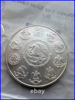 2019 Mexico 1 oz Silver Libertad BU Coin