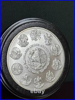 2019 Mexico 1 oz Silver Libertad Low Mintage 402K AU-MS Beautiful Luster