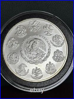 2019 Mexico 1 oz Silver Libertad Low Mintage 402K AU-MS Beautiful Luster