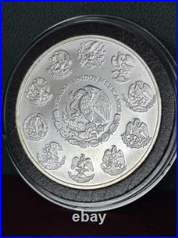 2019 Mexico 1 oz Silver Libertad Low Mintage 402K AU-MS Beautiful Luster
