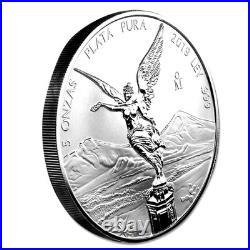 2019 Mexico 5 oz Silver Reverse Proof Libertad