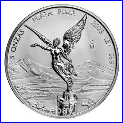 2019 Mexico 5 oz Silver Reverse Proof Libertad