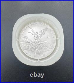 2019 Mexico Libertad 1ozt. 999 Silver Brilliant Uncirculated From Mint Tube