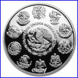 2019 Mexico Libertad 2 oz 0.999 Silver PROOF Coin in Mint Capsule